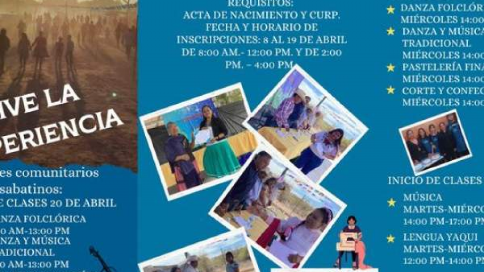 CONVOCATORIA TALLERES TOTALMENTE GRATUITOS